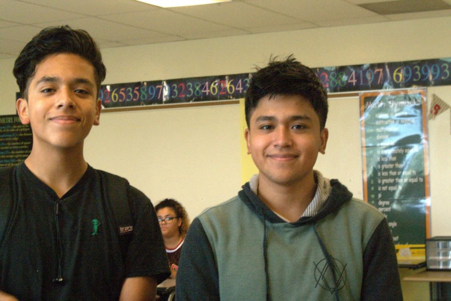 Leonel+Tenorio+Martinez+%28left%29+is+a+junior.++His+brother+%28right%29%2C+Josue%2C+is+a+sophomore.+