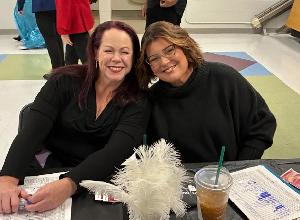 Mrs. Erika Nelson (left) and Mrs. Michelle Defosset (right) have had a tight knit friendship throughout their 21 years of being colleagues. Even after retirement, they plan to spend the first day of school together to commemorate their years spent together.  