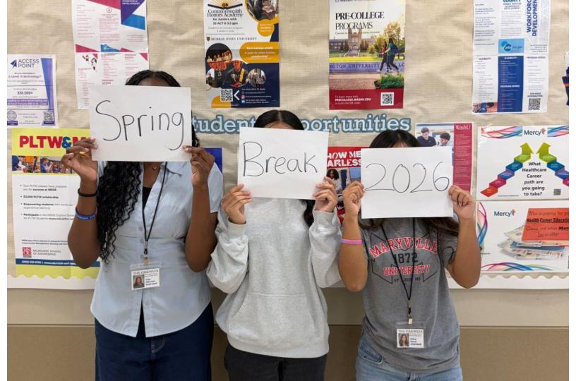 What did you do for spring break, HHS?